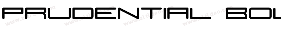 Prudential Bold字体转换